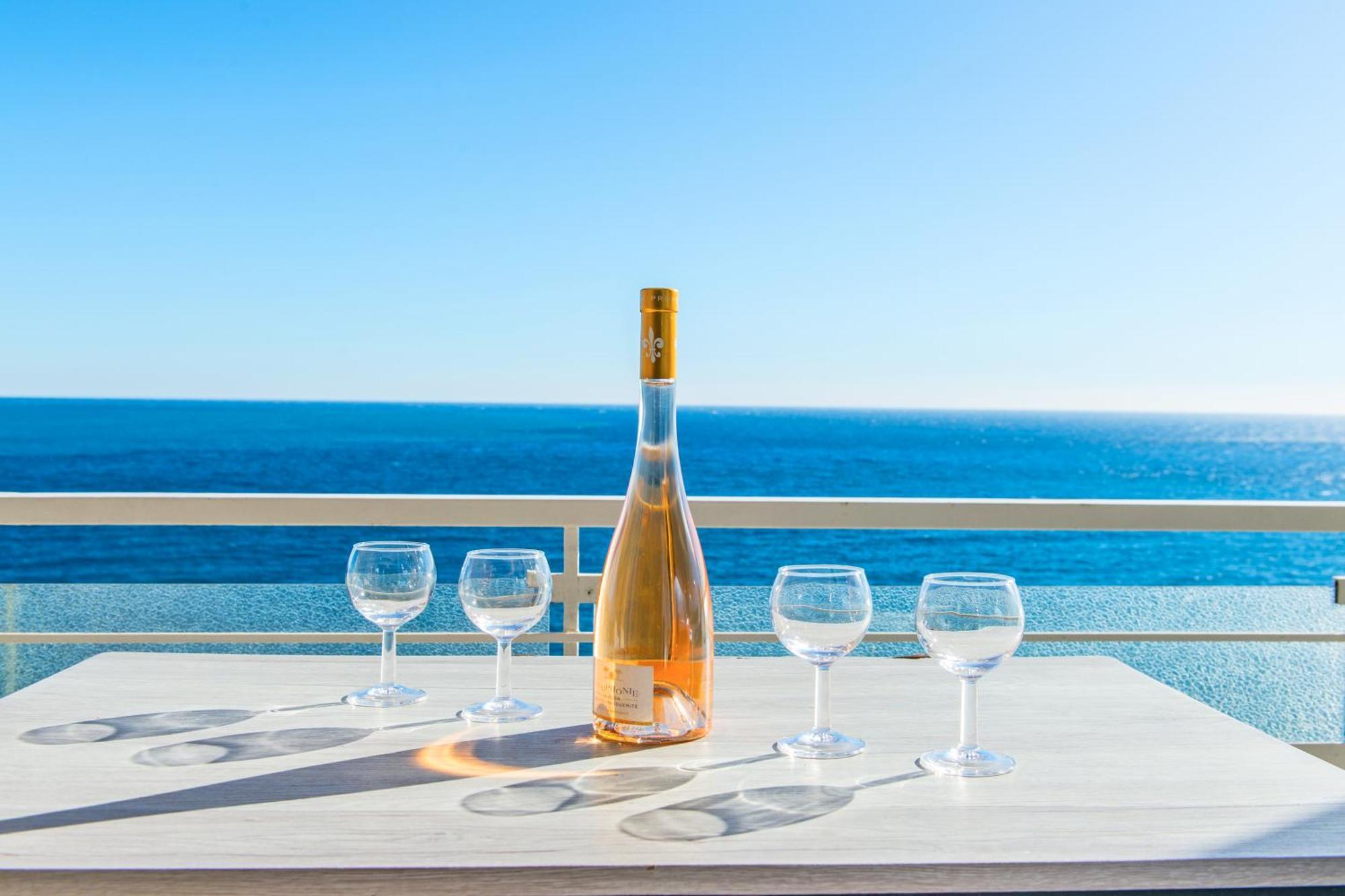 Luxueux - Terrasse Vue Mer - Parking Prive - Bo Saint-Antoine  Luaran gambar