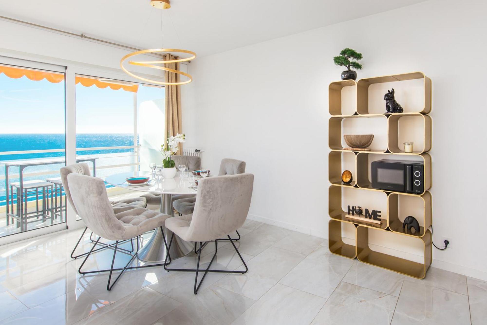 Luxueux - Terrasse Vue Mer - Parking Prive - Bo Saint-Antoine  Luaran gambar
