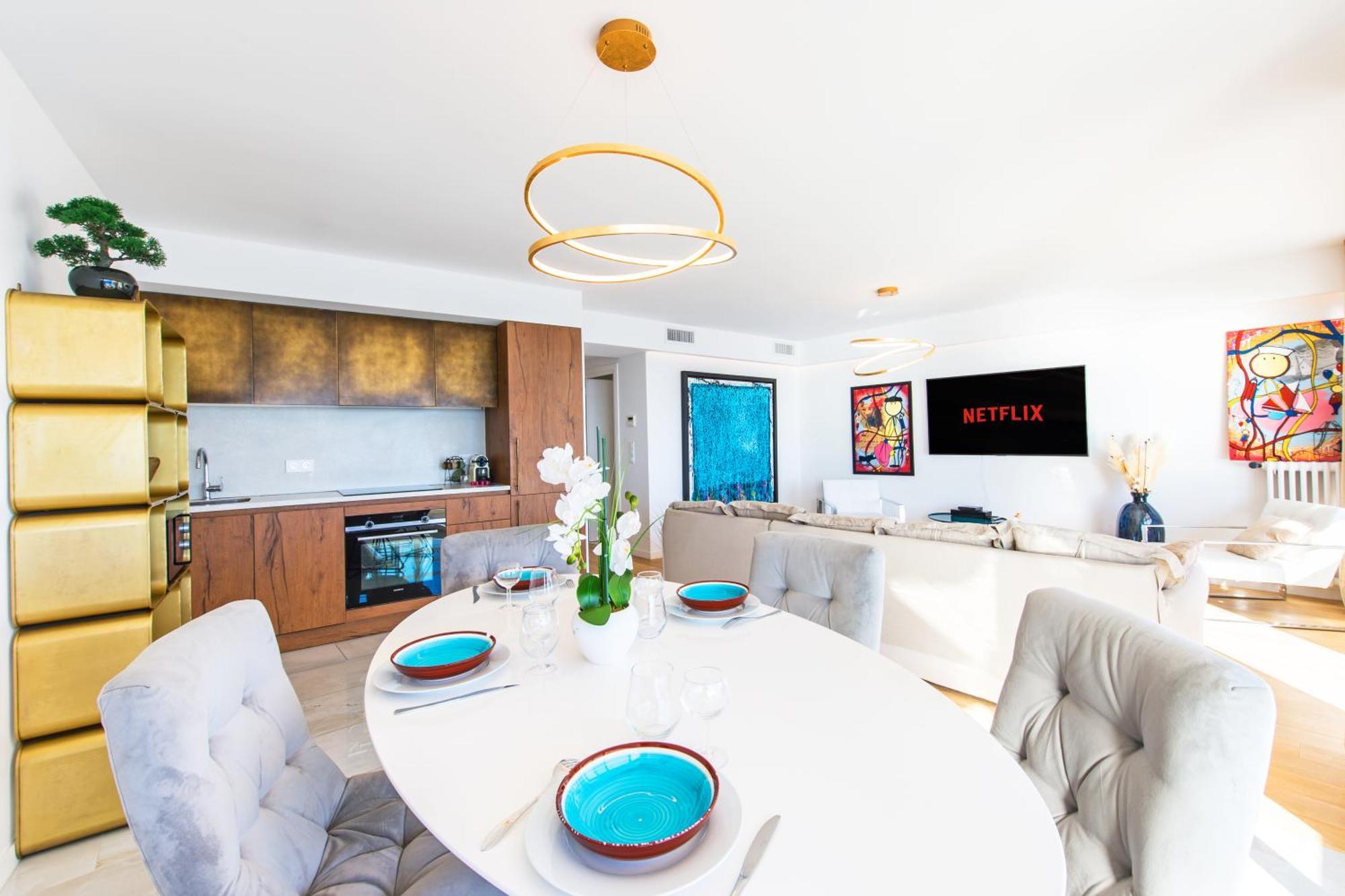 Luxueux - Terrasse Vue Mer - Parking Prive - Bo Saint-Antoine  Luaran gambar