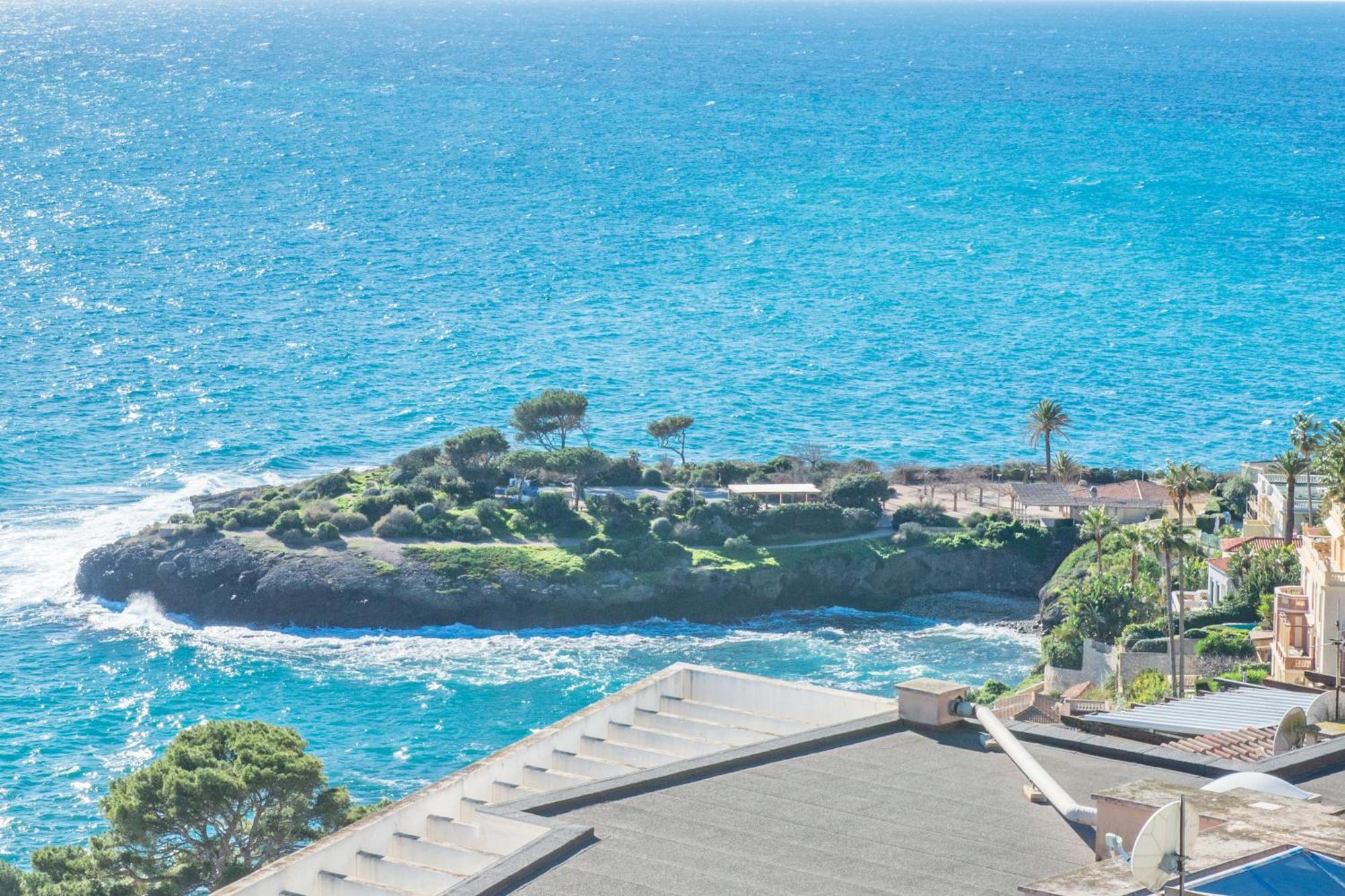 Luxueux - Terrasse Vue Mer - Parking Prive - Bo Saint-Antoine  Luaran gambar